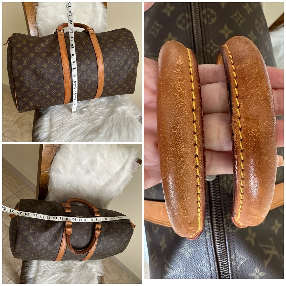 Authentic Louis Vuitton Keepall 50 - Picture 15 of 16